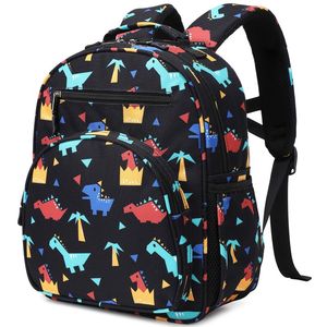 スクールバックパックビンテージ漫画カースクールバッグ防水男の子用大容量 - Product Image 2