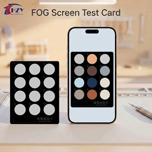 กา<span class=keywords><strong>ร์</strong></span>ดทดสอบหน้า<span class=keywords><strong>จอ</strong></span> FOG รุ่น HZY-075 ขายดี สำหรับ <span class=keywords><strong>iPhone</strong></span> 12-17, ตรวจสอบการซ่อมแซมหลังการซ่อม, ตรวจสอบพิกเซลเสียแบบ OLED 12 สี - Product Image 1