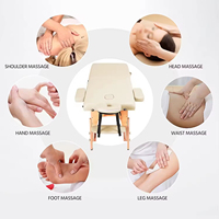 Meistverkaufte Professionelle Tragbare Moderne Synthetische Leder-Klappbare Schönheitssalon-Massageliege