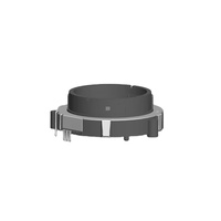 Capteur rotatif à axe creux avec encodeur optique incrémental EC60 60 mm et support de montage