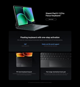 Xiaomi Pad 8 Pro รุ่น Global แท็บเล็ต Mi ชิปประมวลผล Snapdragon 8 Elite หน้าจอ 11.2 นิ้ว ความละเอียด 3.2K 144Hz แบตเตอรี่ 9200mAh รองรับการชาร์จเร็ว 67W turbo - Product Image 6