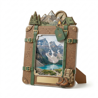 Cadre photo en papier sur mesure, imprimez votre propre design, commande OEM ODM bienvenue, léger et durable, idéal pour l'artisanat et la vente au détail