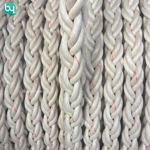 Tùy Chỉnh <span class=keywords><strong>PP</strong></span> Marine Dây 8 Sợi <span class=keywords><strong>20Mm</strong></span> Mịn Bện Màu Trắng Sợi Polypropylene Sợi Neo Dây 100Mtr - Product Image 2