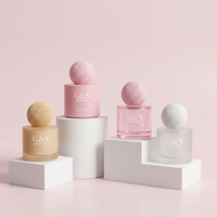 Pabrik Botol Parfum Kustom 100ml Tutup Bola Batu Silinder