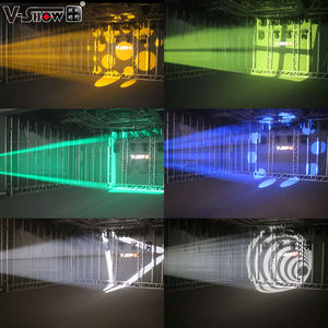 VSHOW S716 2 adet flycase ile 200w LED noktasal ışın demeti Wsah hareketli kafa ışık sahne KTV flaş düğün gösterisi Bar yeni ürün - Product Image 3