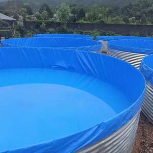 Garnalenvijvers Met Hoge Dichtheid, 2.85 Meter Hoge Gegalvaniseerde Staalplaat Kweekvijvers, Canvas Watertanks, Nieuw Type Visvijvers - Product Image 2