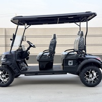 Carrito de Golf Eléctrico Todoterreno de 4 Plazas con Neumáticos para Arena, para Playa y Dunas, Marca Privada