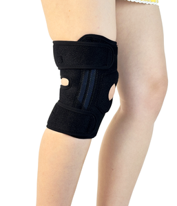 Ginocchiera in Neoprene Personalizzata dal Produttore con Stabilizzatori Laterali, Supporto Compressivo per Alleviare il <span class=keywords><strong>Dolore</strong></span> al <span class=keywords><strong>Ginocchio</strong></span> nella Riabilitazione Sportiva - Product Image 1
