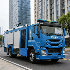 Nouveau <span class=keywords><strong>camion</strong></span> de pompiers diesel 1SUZU 4x2, 10000 litres d'eau et mousse, norme Euro 6, garantie <span class=keywords><strong>12</strong></span> <span class=keywords><strong>mois</strong></span>, à vendre, hauteur de travail maximale 65 m - Product Image 2