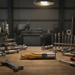 Fraise de finition à deux tranchants Fervi pour outils de tournage - Product Image 3