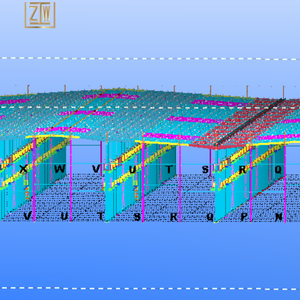 Pre-chế tạo kết cấu thép hội thảo tự động Gà nhà để xe tùy chỉnh mạnh mẽ-bền dễ dàng cài đặt siêu thị công viên - Product Image 5