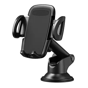 Supporto per cellulare per parabrezza con supporto per cruscotto per auto con braccio telescopico in brevetto originale 360