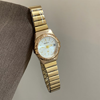 Montre pour femme de luxe légère et haut de gamme, avec cinq étoiles serties de diamants, ciel étoilé, montre pour femme