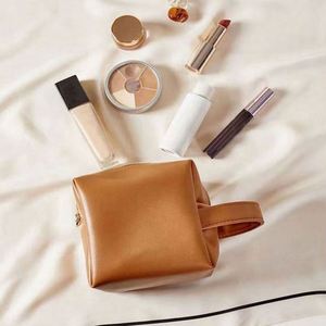 Pochette de voyage réutilisable en cuir PU imperméable, couleur unie, très vendue, avec logo personnalisé - Product Image 3