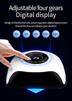 Lampe de cure gel LED UV professionnelle de haute qualité pour manucure séchage rapide avec Halo Art coloré pour salon ou usage domestique