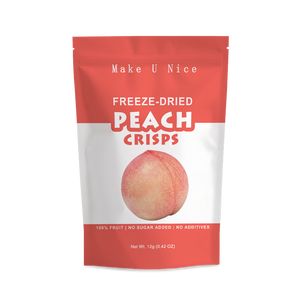 Suministro Directo de Fábrica COREAL, Rodajas de Durazno Enteras Liofilizadas y Envasadas al Vacío, Personalizables, 12g/bolsa - Product Image 1