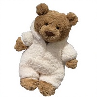Nouvelle Peluche Ours en Peignoir Jellyca 2026 – Jouet Populaire Transfrontalier Prêt à l'emploi pour le Printemps