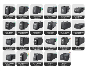 33x22mm biển đẩy nút Sương Mù Ánh sáng chuyển đổi trên công tắc tắt đèn sương mù chuyển đổi cho h Onda <span class=keywords><strong>Civic</strong></span> Accord CRV - Product Image 5