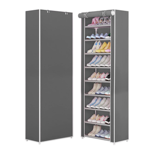 2026 New Fabric <b>Shoe</b> <b>Rack</b> Dust Proof Removable <b>Shoe</b> <b>Rack</b> Space Saving Multi Layer Height Enhancedshoe <b>Storage</b> <b>Rack</b> - Product Image 2
