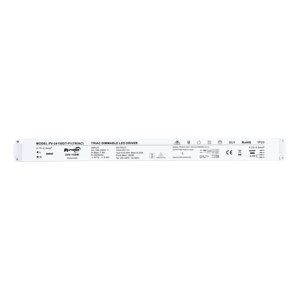 Controlador LED regulable TRIAC 0-10V/1-10V/10V PWM/Rx sin parpadeo de 150W CE, fuente de alimentación LED CV para interiores de 100-240V AC-DC 24V IP20 - Product Image 2