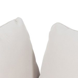 2-Seater Wooden <b>Sofa</b> Set Right Side Outdoor <b>Sofa</b> Beige Cushions Acacia Wood Frame Black Metal Legs for <b>Hotel</b> Villa Use - Product Image 6