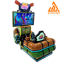 Simulateur de rafting, jeu d'arcade à monnayeur, machine de jeu de simulation de dérive rapide sur rivière pour centre de jeux et FEC