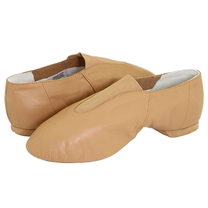 BaifaDance Zapatos de Jazz Unisex Antideslizantes con Lengüeta Abierta, Zapatos de Cuero sin Cordones para Mujer y Hombre, Disponibles en Tallas EU y US, OEM ODM DDP, MOQ Bajo - Product Image 1
