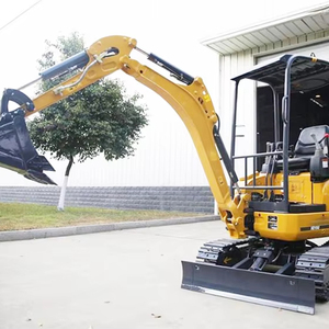 Mini-excavatrice sur chenilles XE15U à performances exceptionnelles avec châssis télescopique pour travaux de jardinage, travaux agricoles, espaces de travail urbains étroits - Product Image 1