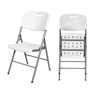 Chaise pliante moderne <span class=keywords><strong>en</strong></span> acier <span class=keywords><strong>blanc</strong></span> et <span class=keywords><strong>plastique</strong></span> pour événements extérieurs, location commerciale, <span class=keywords><strong>jardin</strong></span>, mariage, chambre, <span class=keywords><strong>en</strong></span> fer et métal - Product Image 4