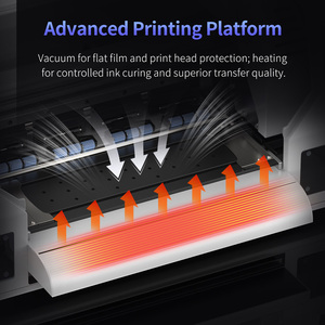 Fully Automatic Dual Xp600 DTF 33cm Printer T-shirt Dtf <b>Printing</b> <b>Machine</b> Heat Transfer 3d t Shirt Printer <b>Printing</b> <b>Machine</b> - Product Image 5