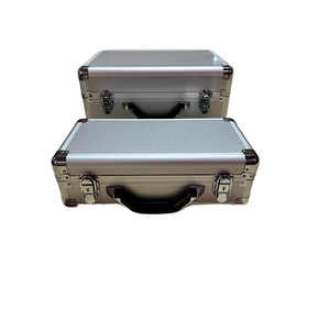 Heavy Duty Aluminum Frame Plywood Case with Custom Foam Insert and Chrome Handle for Hardware <b>Tool</b> Portable Protection Box - Product Image 1