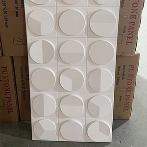 Sonsill Trọng Lượng Nhẹ Không Thấm Nước Nhanh Chóng Cài Đặt PU Đá Bảng Điều Chỉnh Tường Faux Polyurethane Đá Bảng Điều Chỉnh Hiện Đại Đá Nhân Tạo - Product Image 6