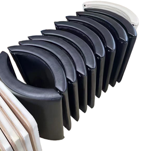 Venta directa de fábrica Pilates Arco hueco Microfibra Cuero Pilates Barril Arco Denso Espuma EVA Amortiguación - Product Image 1