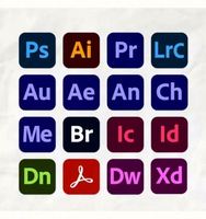 Adobe para 2026 Todas las Aplicaciones 1 Año ACC PC/Mac Vincular a tu Propio Correo Electrónico 2 Dispositivos en Stock