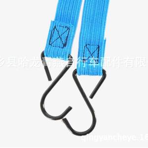 Sangles de bagages en latex, cordes de traction personnalisables, durables et colorées pour la fixation de bagages et de voitures, accessoires élastiques à fermeture éclair - Product Image 5