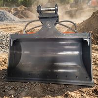 Godet de nivellement hydraulique LISEN 48 pouces avec garantie d'un an pour mini-excavatrice E50
