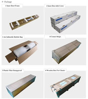 Tube laser CO2 Yongli 80W 100W 130W 150W Série H Tube en verre scellé Garantie 1,5 an pour machine de découpe et gravure laser CNC