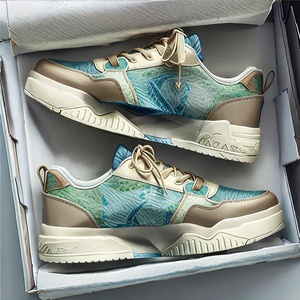 Baskets blanches pour hommes personnalisées <span class=keywords><strong>Bapesta</strong></span> à la mode chaussures de sport à la mode pour doublure en maille de Style de rue pour la marche de printemps - Product Image 2