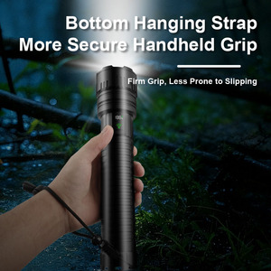 Новый светодиодный фонарь <span class=keywords><strong>2026</strong></span> года, 30 Вт, со встроенным аккумулятором, белый лазерный, мощный, дальность 1400 метров, 3 режима, для походов и активного отдыха - Product Image 4