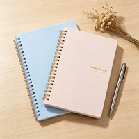 Carnet à spirale personnalisé avec logo, couverture rigide, formats A5, A4, A3, B4, agenda personnalisé pour le bureau, les études, cadeau promotionnel en gros