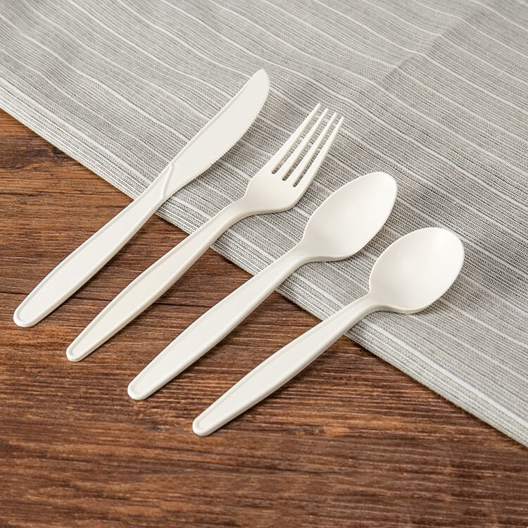 Eco Friendly Biodegradable Spork Biodegradable Spork Factories Fork Knife Spoon