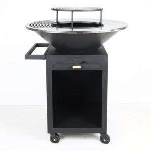 Plancha <span class=keywords><strong>de</strong></span> Acero para Cocinar al Aire Libre <span class=keywords><strong>de</strong></span> Fácil Montaje con Diseño Innovador, Brasero <span class=keywords><strong>de</strong></span> Leña con Parrilla para Asar - Product Image 1