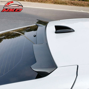 เหมาะสำหรับ Honda Civic Hatchback ปี 2022-2026 สปอยเลอร์หลังคาทรง IKON ลายคาร์บอนไฟเบอร์ - Product Image 4
