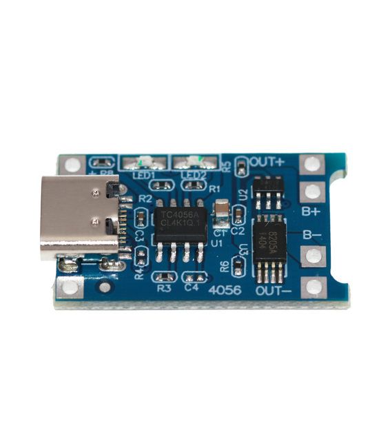 board Charging module flusher MICRO interface Mack USB TP4056 1A