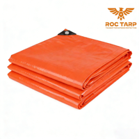 Bâche en HDPE tissé enduit, respirante, anti-UV, imperméable et résistante aux déchirures pour usage industriel et extérieur