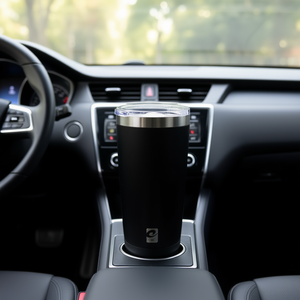 Vaso Térmico de Acero Inoxidable O2Cup de 550 ml, Taza de Viaje Aislada para Uso en el Automóvil - Product Image 2