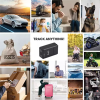 GF-07 Mini Rastreador GPS 2G Magnético, Impermeable y Portátil para Autos, Motos, Bicicletas y Seguimiento de Activos Personales