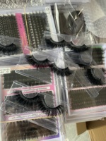 Fournisseurs de cils Vente en gros 5D Faux cils de vison 15mm 20mm 3D Mimics Lash Extensions Cruelty Free Russian Spike Lashes