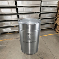 Seau en métal scellé en acier inoxydable pour un stockage pratique et durable