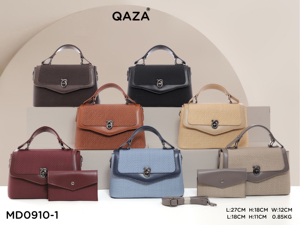 QAZA Nouveauté 2025 Sacs à Main Femme de Luxe Chic pour le Corps, Grands Sacs Bandoulière 2-en-1 pour Femmes - Product Image 1